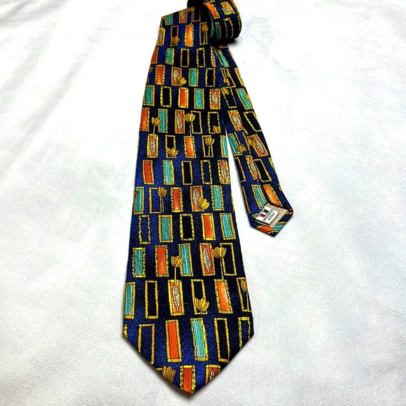 Antonio Ricci 100% silk tie made in Italy - Picture 4 of 5
